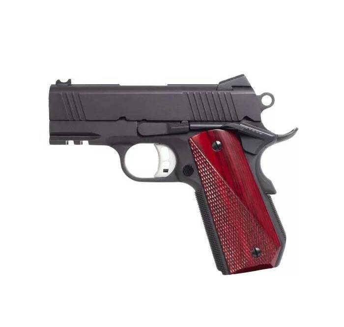 Fusion Firearms Ncom D Handgun 9mm Luger 10rd Magazine 3.25" Barrel Wood Grips w/Rail