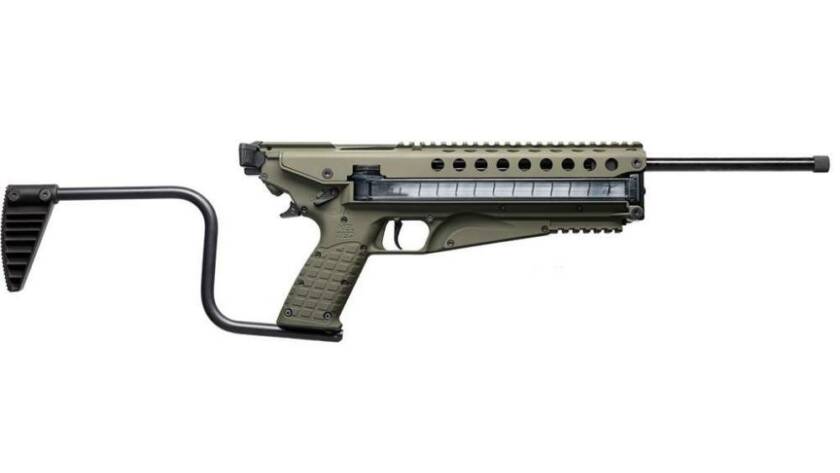 Kel-Tec R50 Rifle 5.7x28mm 50-Round Magazines (2) 16" Barrel Green