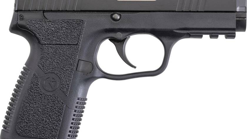 Kahr P9-2 Handgun 9mm Luger 7-Round Magazines (2) 3.6" Barrel Black with TruGlo Night Sights